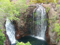 Waterfalls, Tomler Falls, Florence Falls  and Wangi Falls in Litchfield National Park 2 hours south of Darwin via the Stuart Highway in Northern Territory